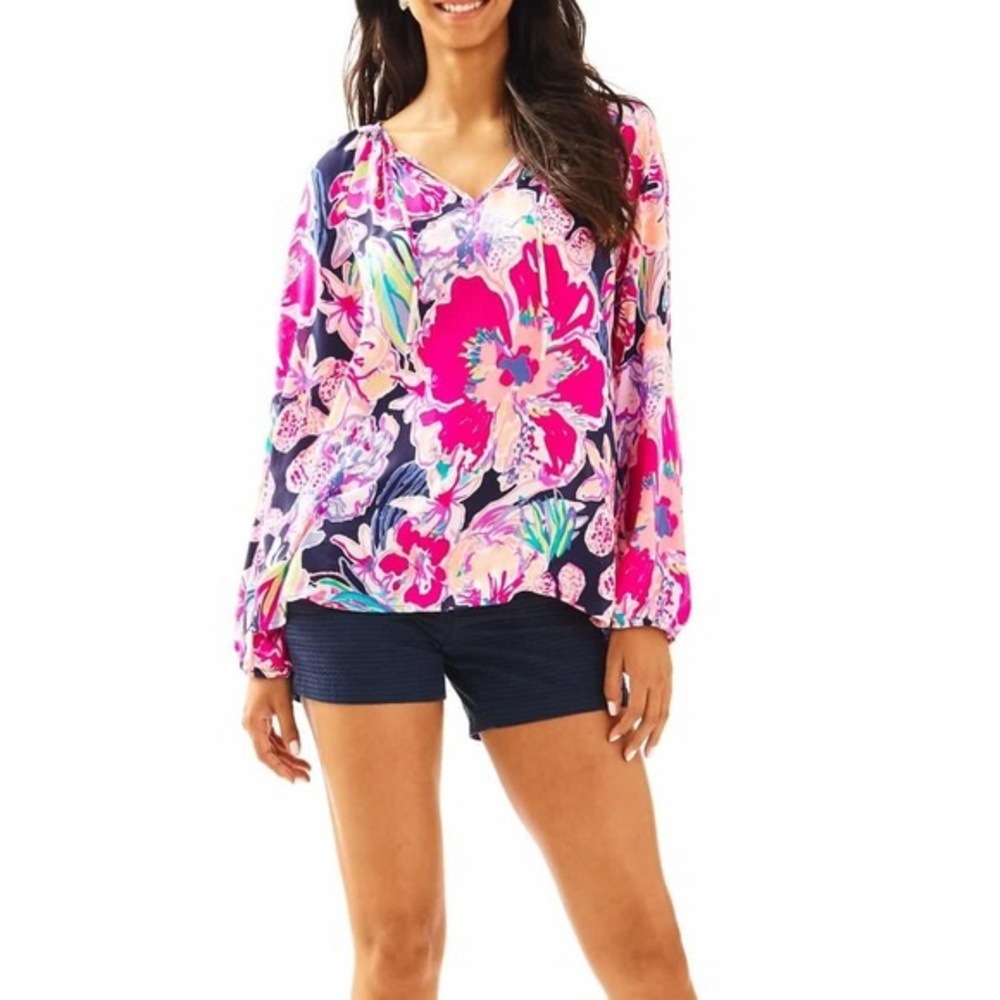 Lilly Pulitzer Willa Top in Tipping Point